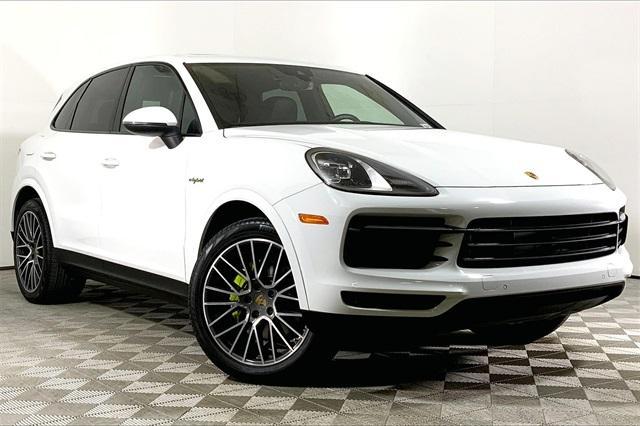 used 2020 Porsche Cayenne E-Hybrid car, priced at $49,998