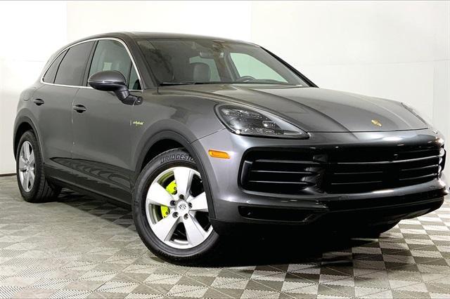 used 2022 Porsche Cayenne E-Hybrid car, priced at $72,991