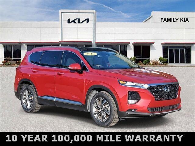 used 2019 Hyundai Santa Fe car, priced at $19,700