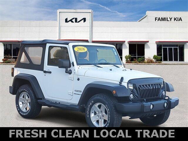 used 2016 Jeep Wrangler car, priced at $18,200