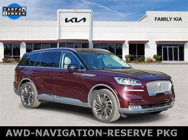 used 2021 Lincoln Aviator car, priced at $36,600