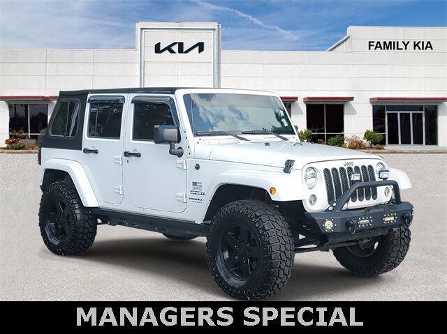used 2015 Jeep Wrangler Unlimited car, priced at $17,900