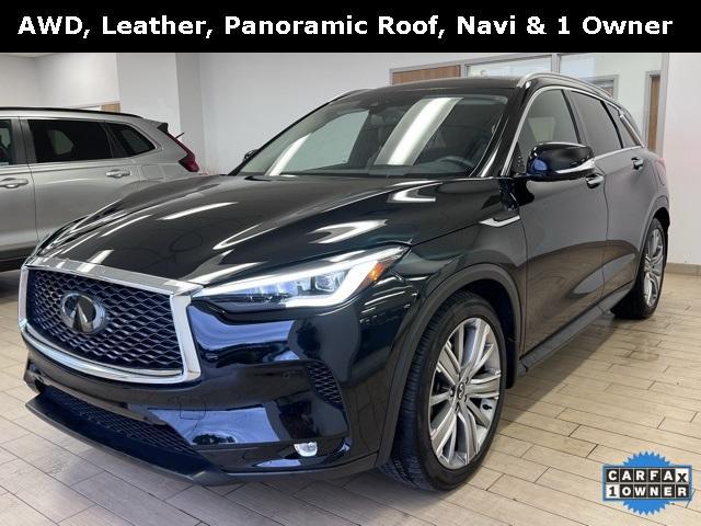 used 2021 INFINITI QX50 car, priced at $27,591