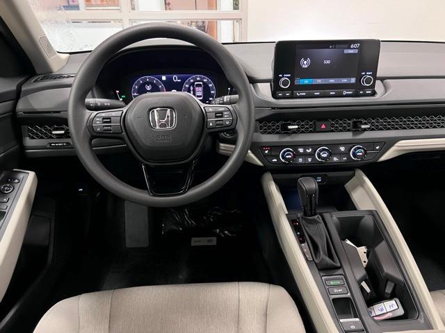 new 2025 Honda Accord car, priced at $30,651