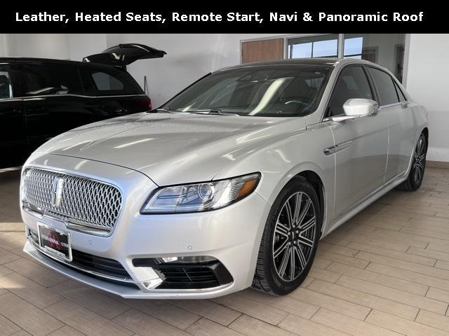 used 2017 Lincoln Continental car, priced at $21,395