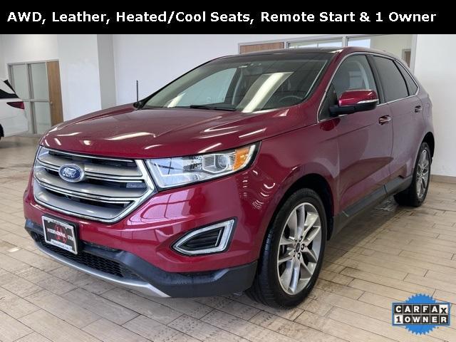 used 2017 Ford Edge car, priced at $16,450