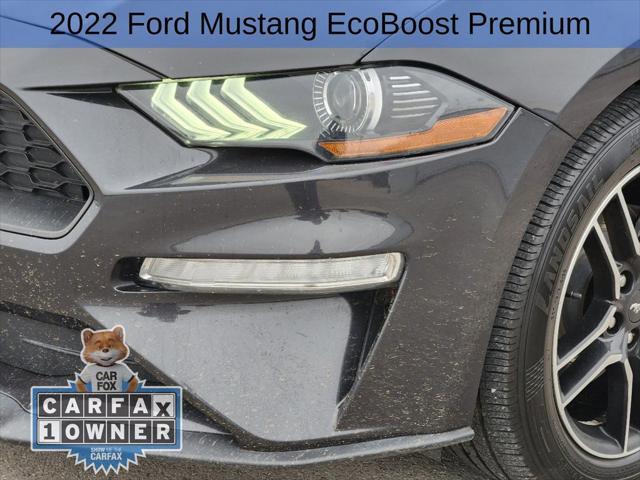 used 2022 Ford Mustang car, priced at $21,299