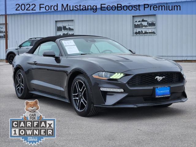 used 2022 Ford Mustang car, priced at $21,299