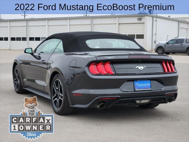 used 2022 Ford Mustang car, priced at $21,299