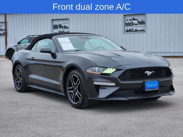 used 2022 Ford Mustang car, priced at $20,399