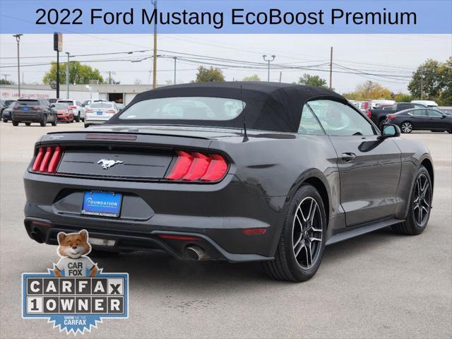 used 2022 Ford Mustang car, priced at $21,299