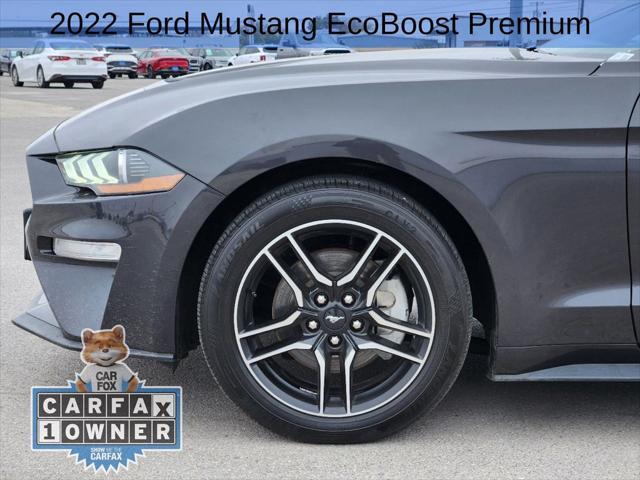 used 2022 Ford Mustang car, priced at $21,299