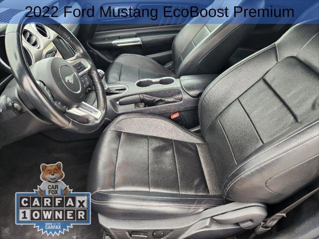 used 2022 Ford Mustang car, priced at $21,299