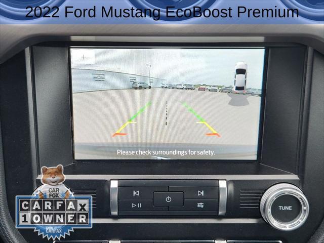 used 2022 Ford Mustang car, priced at $21,299