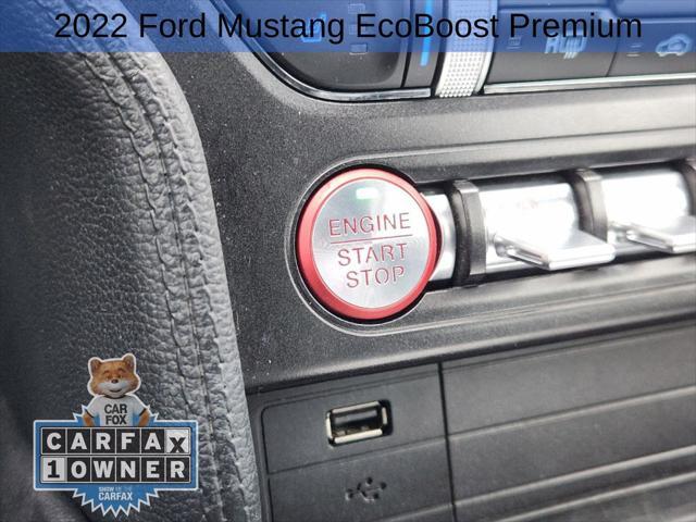 used 2022 Ford Mustang car, priced at $21,299