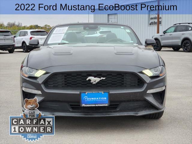 used 2022 Ford Mustang car, priced at $21,299