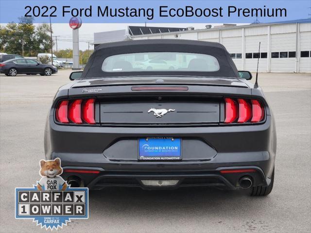 used 2022 Ford Mustang car, priced at $21,299