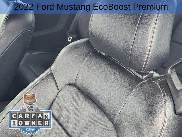 used 2022 Ford Mustang car, priced at $21,299