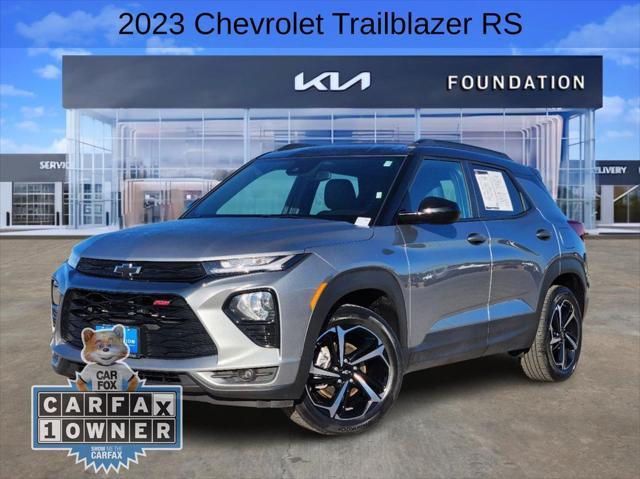 used 2023 Chevrolet TrailBlazer car, priced at $23,036