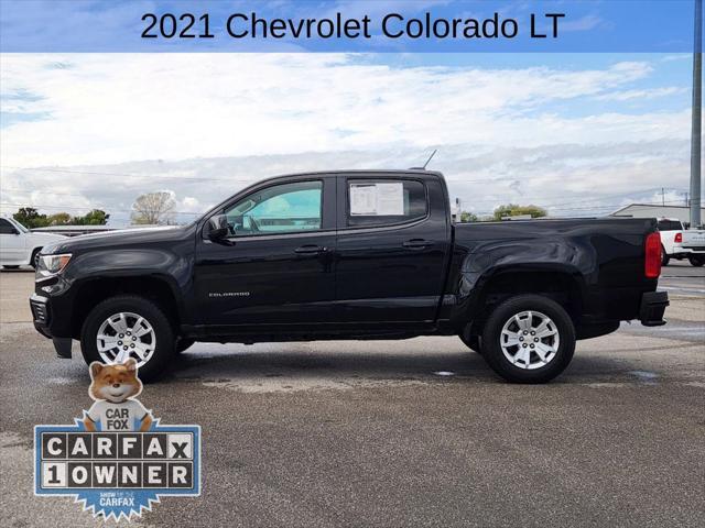 used 2021 Chevrolet Colorado car, priced at $26,897