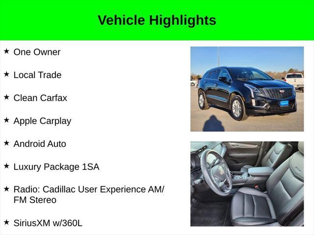 used 2022 Cadillac XT5 car, priced at $27,699