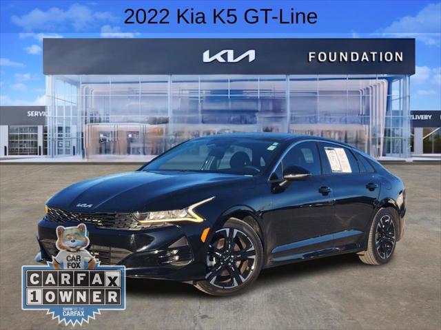 used 2022 Kia K5 car, priced at $23,299