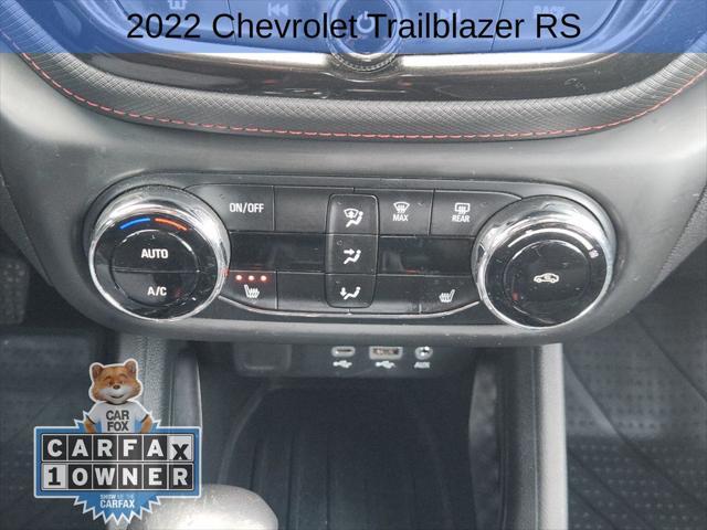 used 2022 Chevrolet TrailBlazer car, priced at $20,999