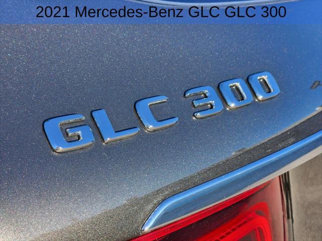 used 2021 Mercedes-Benz GLC 300 car, priced at $28,499