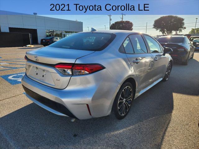 used 2021 Toyota Corolla car, priced at $18,299