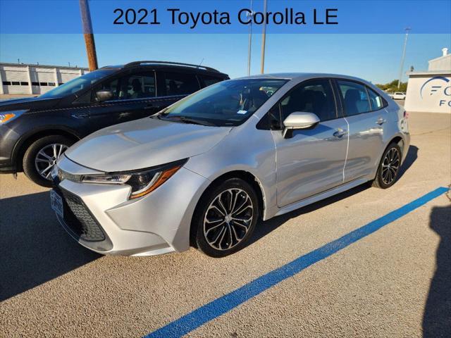 used 2021 Toyota Corolla car, priced at $18,299