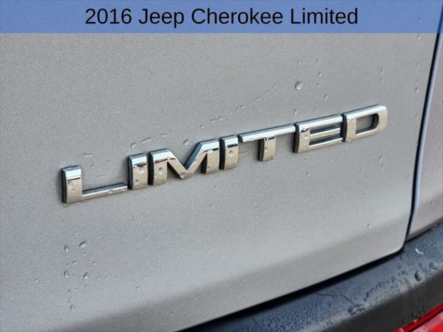 used 2016 Jeep Cherokee car, priced at $12,499