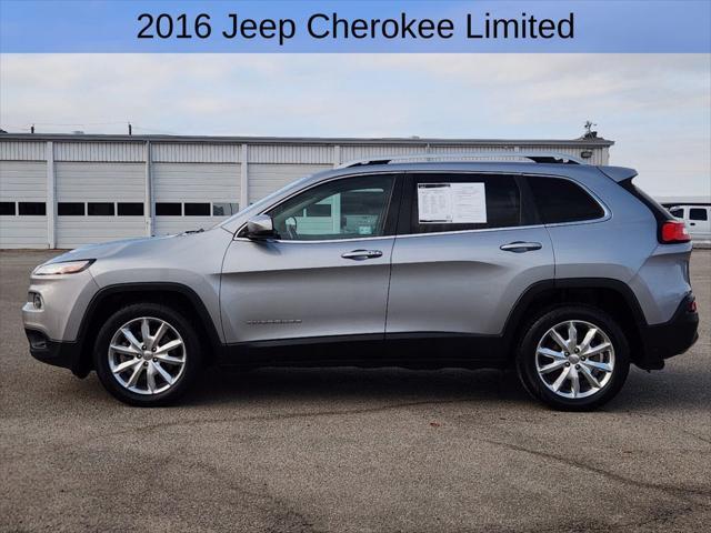 used 2016 Jeep Cherokee car, priced at $12,499