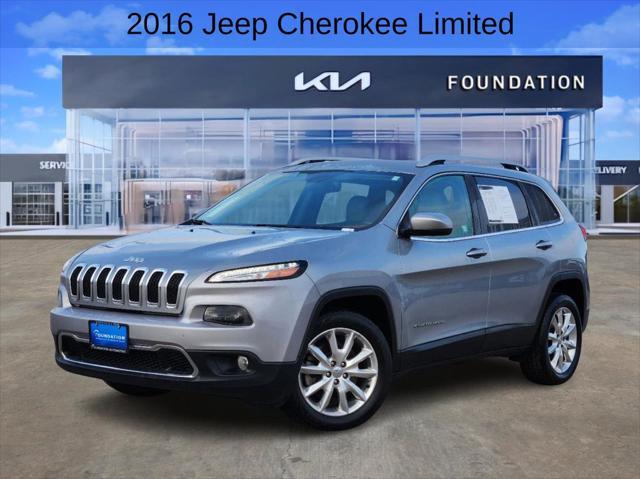 used 2016 Jeep Cherokee car, priced at $12,499