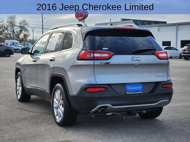 used 2016 Jeep Cherokee car, priced at $12,499