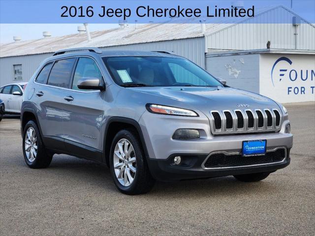 used 2016 Jeep Cherokee car, priced at $12,499