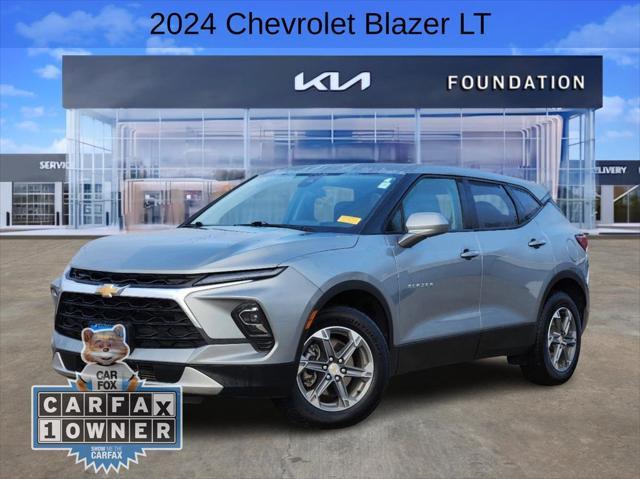 used 2024 Chevrolet Blazer car, priced at $28,599