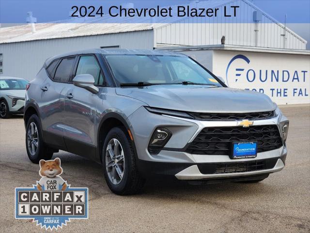 used 2024 Chevrolet Blazer car, priced at $28,599