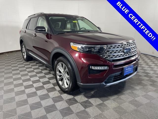 used 2022 Ford Explorer car, priced at $33,999