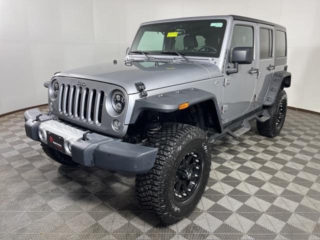 used 2015 Jeep Wrangler Unlimited car, priced at $21,999