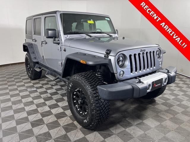 used 2015 Jeep Wrangler Unlimited car, priced at $21,999