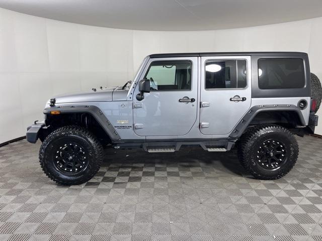 used 2015 Jeep Wrangler Unlimited car, priced at $21,999