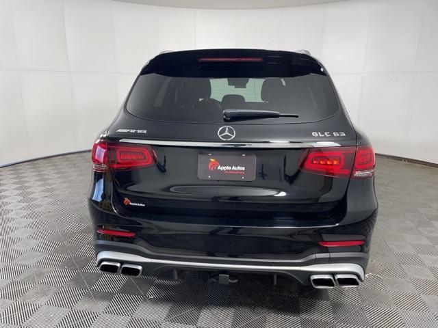 used 2021 Mercedes-Benz AMG GLC 63 car, priced at $62,999
