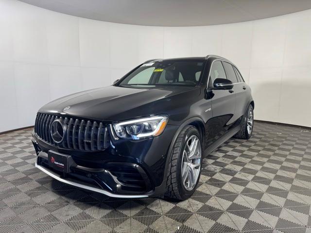 used 2021 Mercedes-Benz AMG GLC 63 car, priced at $62,999
