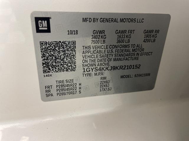 used 2019 Cadillac Escalade ESV car, priced at $27,999