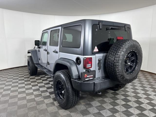 used 2018 Jeep Wrangler JK Unlimited car, priced at $18,999