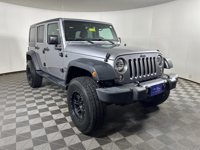 used 2018 Jeep Wrangler JK Unlimited car, priced at $18,999