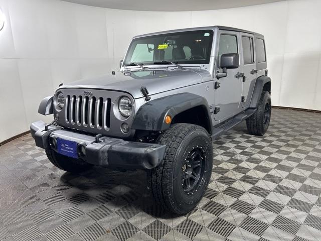 used 2018 Jeep Wrangler JK Unlimited car, priced at $18,999