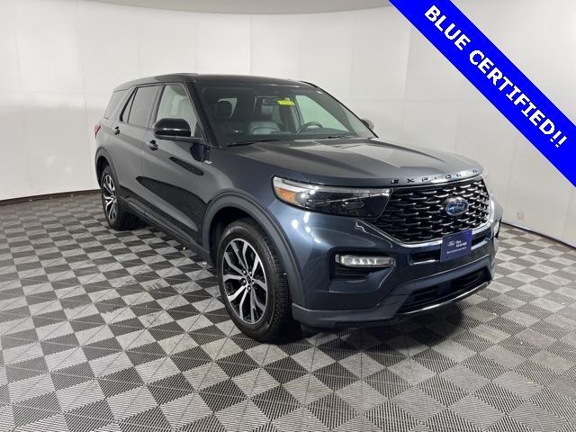 used 2022 Ford Explorer car, priced at $36,999