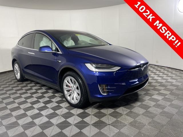 used 2020 Tesla Model X car, priced at $44,999