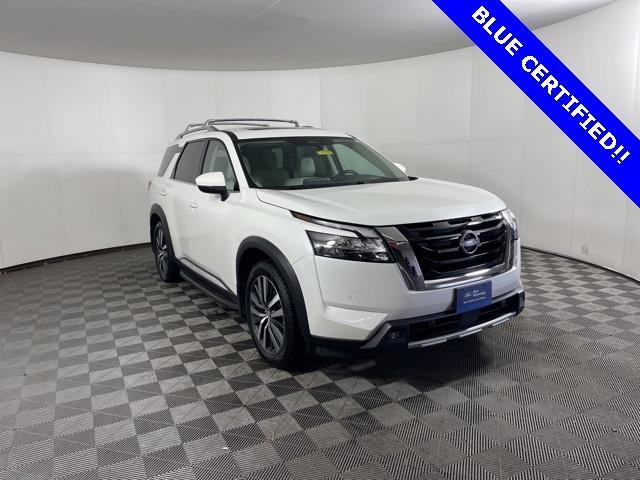 used 2022 Nissan Pathfinder car, priced at $34,999